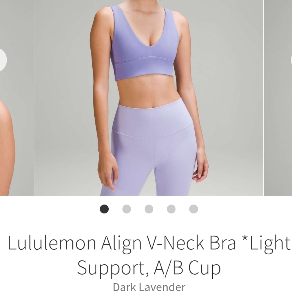Lululemon🪻Align V Neck Sports Bra